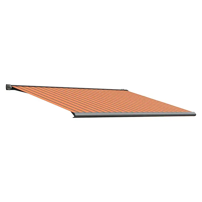 reimo sonnensegel t6 Tent Technology Sonnenvordach Mauritius M 4,60 x 3 m, 5/8 mm Keder inkl. Zwei Aufstellstangen Type:All year round - 2.5TOG Floracord Sonnensegel Dreieckig Polyester New