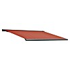 Solid Elements Vollkassettenmarkise Solid-S D035 (Rot/Bordeaux, Farbe Gestell: Anthrazitgrau, Breite: 4 m, Ausfall: 2,5 m) | BAUHAUS