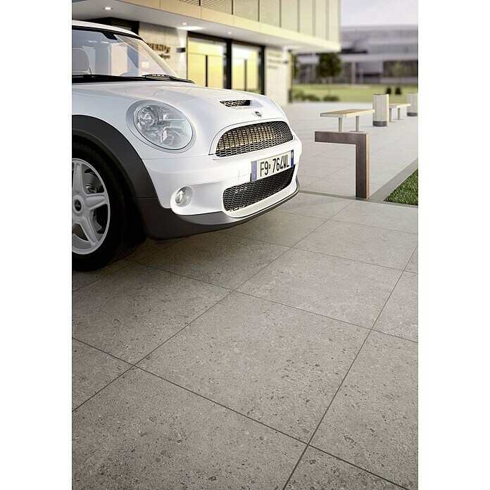 Marazzi Terrassenfliese Esterno 20T Gris Fleury (60 x 60 x 2 cm, Beige, Matt) | BAUHAUS