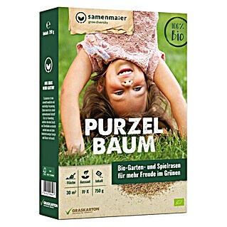 samenmaier Spiel- & Sportrasensamen Bio Purzelbaum (750 g, Saatgut ausreichend für: 30 m²)