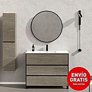 Artysan Conjunto de mueble de baño Africa (Ancho: 100 cm, 3 pzs., Nebraska, Mate)