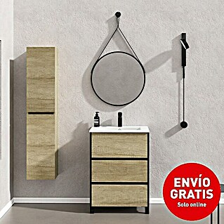 Artysan Conjunto de mueble de baño Africa (Ancho: 60 cm, 3 pzs., Nature, Mate)