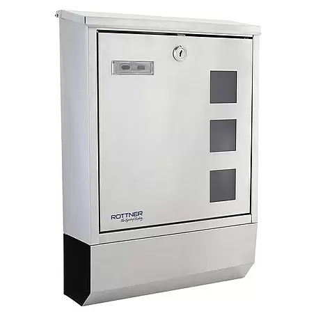 Rottner  Wandbriefkasten Corto Inox