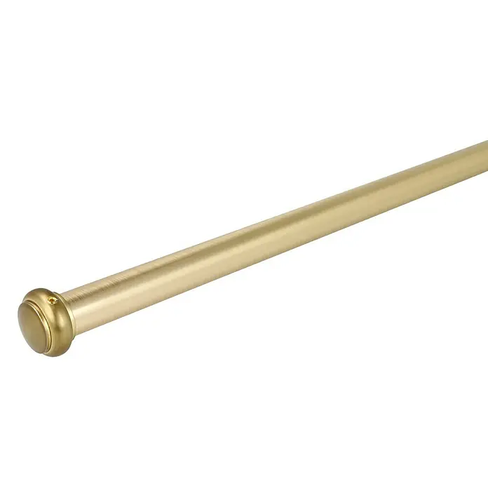 Expo Ambiente Endstück Cap-Victory - Messingoptik matt, Geeignet für: Gardinenstangen Ø 20 mm, 2 Stk. - Goldene Gardinenstange mit Endkappe für elegante Fensterdekoration. Perfekt, um Vorhänge stilvoll aufzuhängen und dem Raum einen Hauch von Luxus zu verleihen.