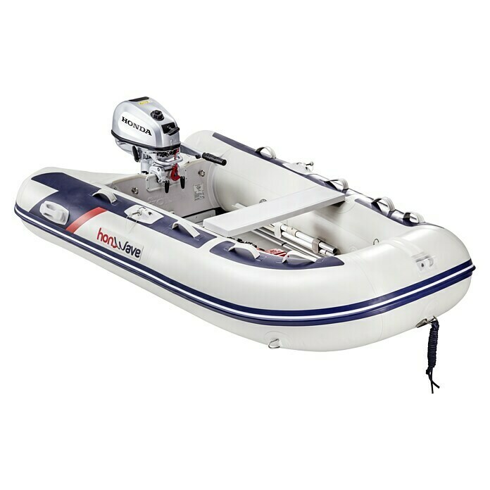 Honda Marine Schlauchboot T25-AE3L x B: 250 x 156 cm, Geeignet für: 3 Personen, Nutzlast: 440 kg Diagonal View