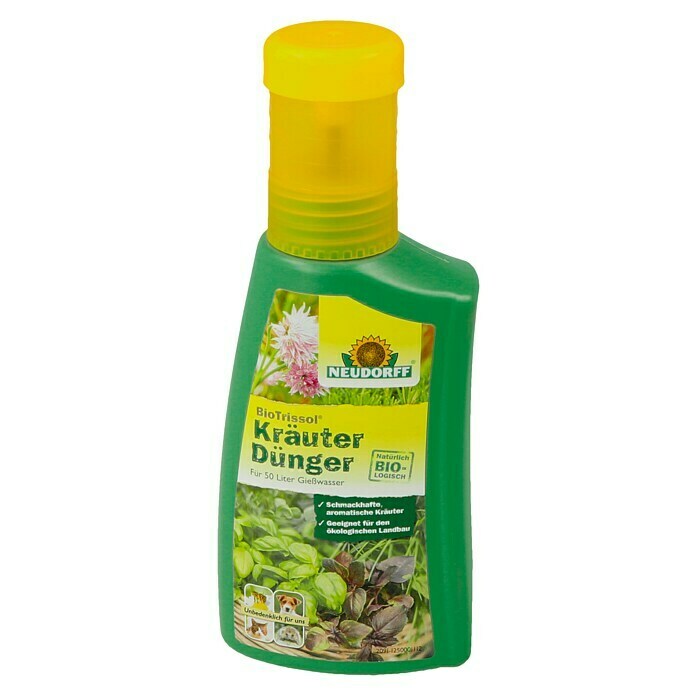 Neudorff BioTrissol Kräuterdünger250 ml, Inhalt ausreichend für ca.: 50 l Front View