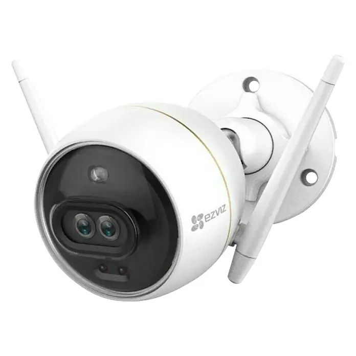 EZVIZ Cámara de vigilancia C3X - Blanco - Una cámara de seguridad inalámbrica para exteriores EZVIZ blanca, que proporciona seguridad y vigilancia para su hogar y negocio.