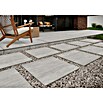 Terrassenfliese Garden Grey Struktur (59,7 x 59,7 x 2 cm, Grau, Matt) | BAUHAUS