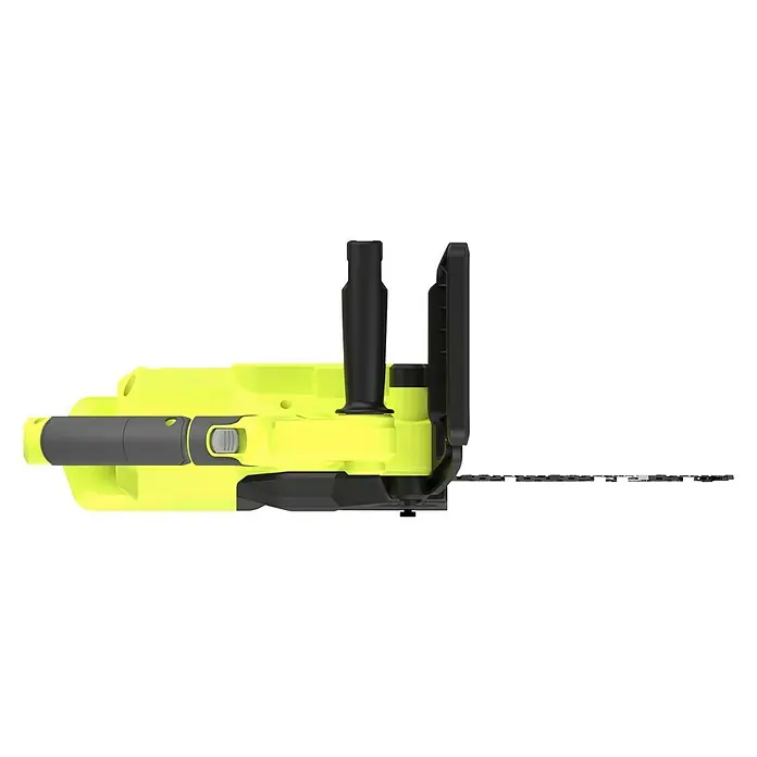 Ryobi ONE+ Motosierra de batería RY18CS20A-0 - 18 V, Iones de litio, Sin batería, Longitud de la cuchilla: 20 cm - Motosierra inalámbrica amarilla y negra, ideal para tareas de poda de árboles. Ligera y fácil de usar para uso doméstico.