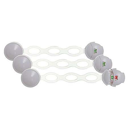 Dreambaby Multifunktionsverschluss EZY-Check (Montageart: Einhängen, Transparent, 3 Stk.)