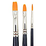 Talens Set de pinceles de cerdas GWC S/191 (3 pzs., Fibra sintética) | BAUHAUS
