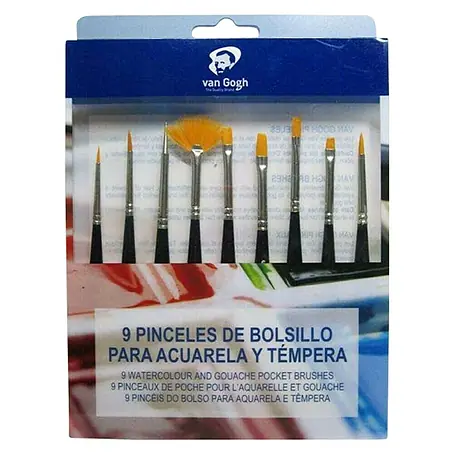 Talens  Set de pinceles artísticos Mini