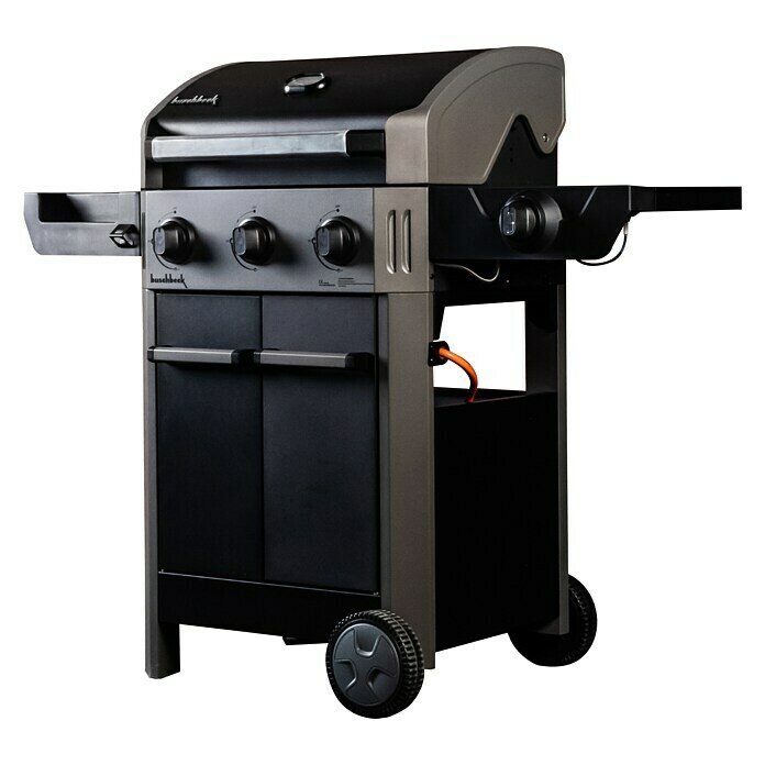 Buschbeck Gasgrill Grenada 3Anzahl Brenner: 3, Hauptgrillfläche: 60 x 42 cm, 12,3 kW Diagonal View