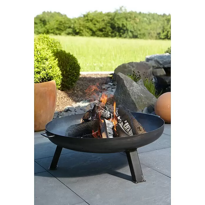 Buschbeck Feuerschale - Durchmesser: 55 cm, Eisen - Stimmungsaufnahme
