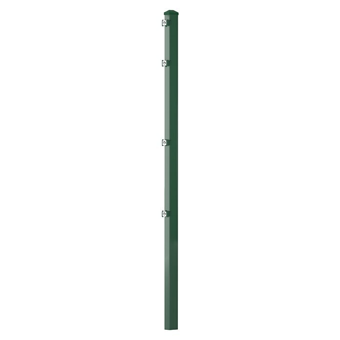 Zaunpfosten (Höhe: 175 cm, Grün, Metall) | BAUHAUS