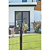 Zaunpfosten (Höhe: 175 cm, Anthrazit, Metall) | BAUHAUS