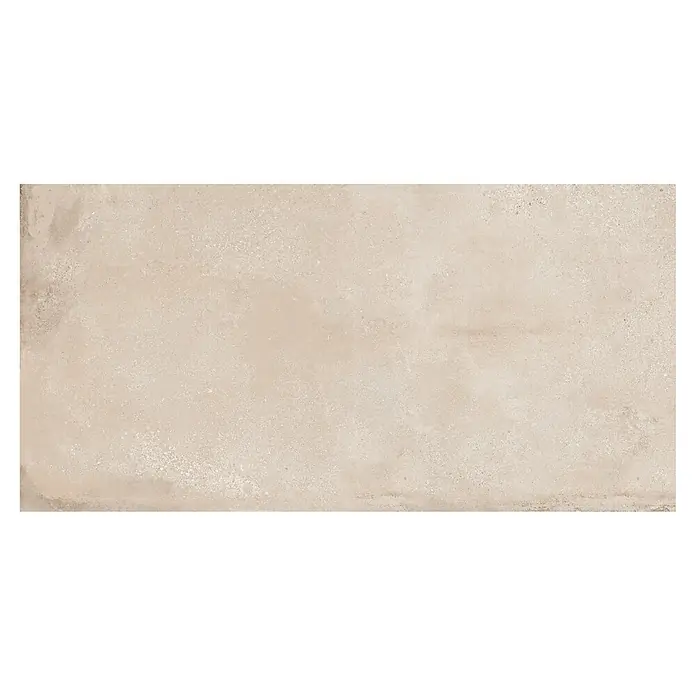 Pavimento porcelánico Origin - 60 x 120 cm, Arena, Mate, Rectificado - Primer plano de una baldosa de cerámica beige con texturas sutiles y un acabado mate, ideal para interiores modernos.