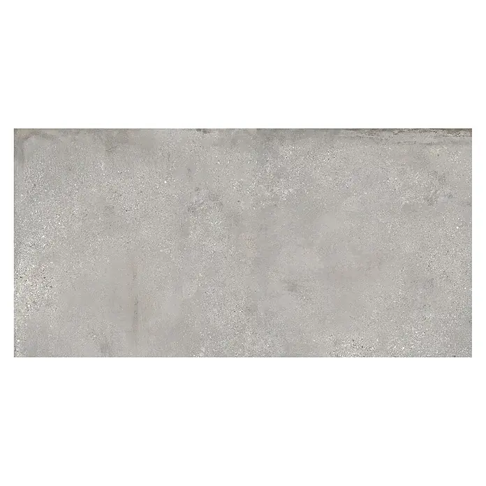 Pavimento porcelánico Origin - 60 x 120 cm, Acero, Mate, Rectificado - Baldosa cerámica gris con una superficie fina y ligeramente texturizada, ideal para interiores modernos. Opción de pavimento duradera y elegante.