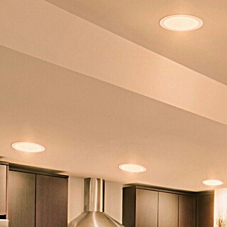 Ledvance SUN@Home LED-Einbauspot Downlight Slim (22 W, Kaltweiß, Durchmesser: 22,5 cm, Weiß)