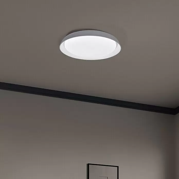 Ledvance SUN@Home LED-Wand- & Deckenleuchte rund Orbis Plate - 26 W, Ø x H: 43 x 7 cm, Weiß, Kaltweiß - Bildausschnitt