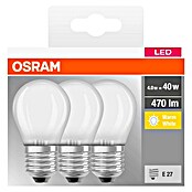Osram Set de bombillas LED CLP40 (E27, Blanco cálido, 470 lm, 4,5 W, 3 ud.) | BAUHAUS