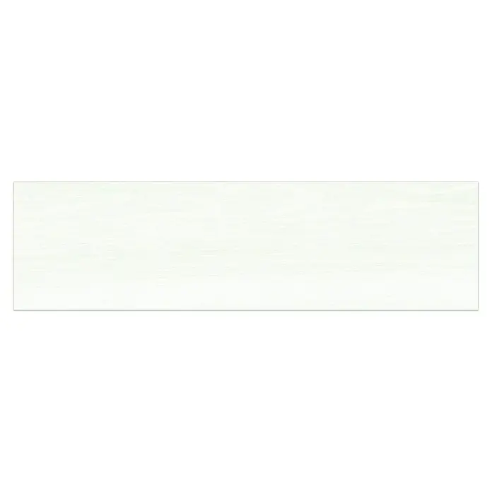 Pavimento porcelánico Alcázar - 20 x 75 cm, Pearl, Mate - Panel de chapa de madera clara con un grano fino, ideal para la fabricación de muebles y el diseño de interiores. Un diseño moderno y sencillo.