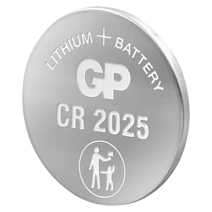 GP Lithium Batterie Knopfzellen CR2025 3V5 Stk. - Eine GP CR 2025 Lithium Batterie, die durch ihre lange Lebensdauer und zuverlässige Leistung überzeugt. Ideal für kleine elektronische Geräte.