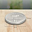 GP Lithium Batterie Knopfzellen CR2032 3V (10 Stk.) | BAUHAUS
