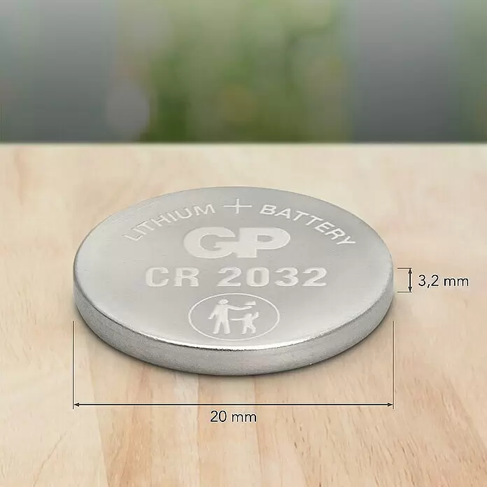GP Lithium Batterie Knopfzellen CR2032 3V5 Stk.
