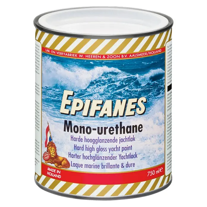 Epifanes Yachtlack Mono-Urethan - Delfingrau 3140, 750 ml - Dose Epifanes Mono-Urethan Yachtlack, ideal für hochglänzende und langlebige Lackierungen auf Booten.