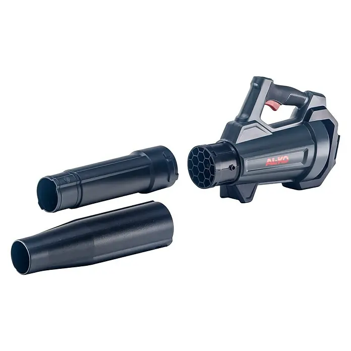 AL-KO Bosch Home & Garden Compatible Akku-Laubbläser LB 1860 SET - 18 V, 1 Akku, 2,5 Ah, Blasgeschwindigkeit: 165 km/h, Blasleistung: 450 m³/min - AL-KO Akku-Laubbläser mit Aufsätzen für vielseitige Gartenarbeiten. Ein handliches und leistungsstarkes Gerät für die Laubentfernung.