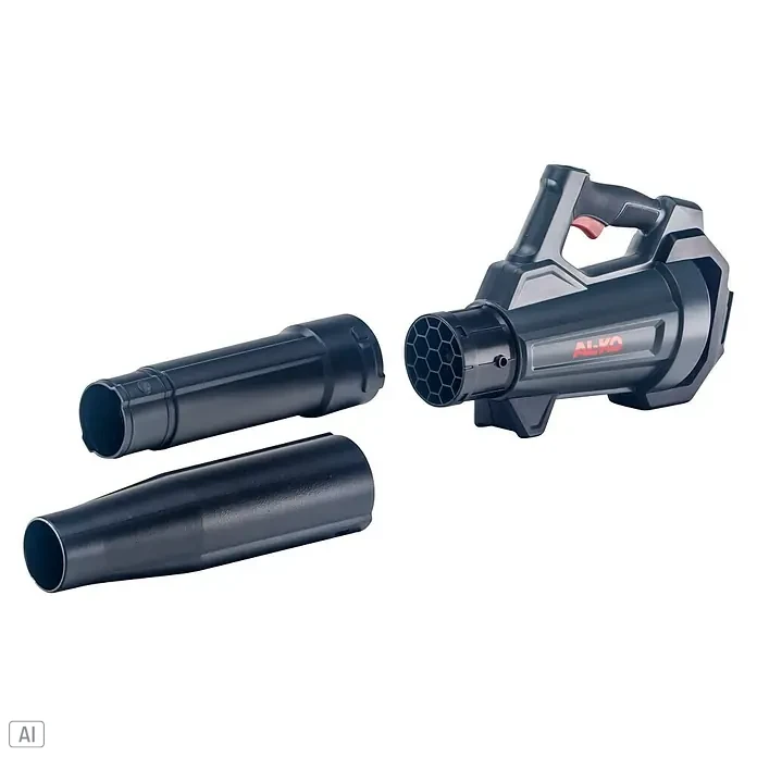 AL-KO Bosch Home & Garden Compatible Akku-Laubbläser LB 1860 SET - 18 V, 1 Akku, 2,5 Ah, Blasgeschwindigkeit: 165 km/h, Blasleistung: 450 m³/min - AL-KO Akku-Laubbläser mit Aufsätzen für vielseitige Gartenarbeiten. Ein handliches und leistungsstarkes Gerät für die Laubentfernung.