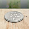 GP Lithium Batterie Knopfzellen CR2430 3V (5 Stk.) | BAUHAUS
