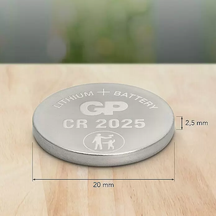 GP Lithium Batterie Knopfzellen CR2025 3V5 Stk.