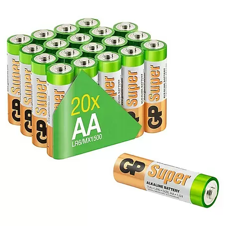 GP Super Batterie AA Mignon/LR6, Alkaline