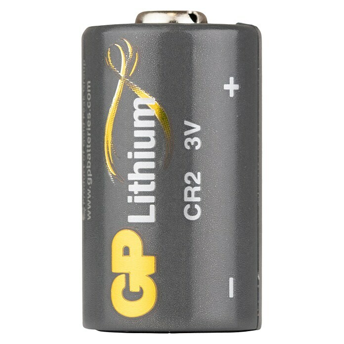 GP Batterie CR2 3V Lithium10 Stk., CR2 Front View