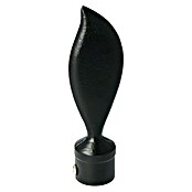 Expo Ambiente Krajnji element Flame  (Crne boje, Prikladno za: Šipke za zavjese Ø 20 mm) | BAUHAUS