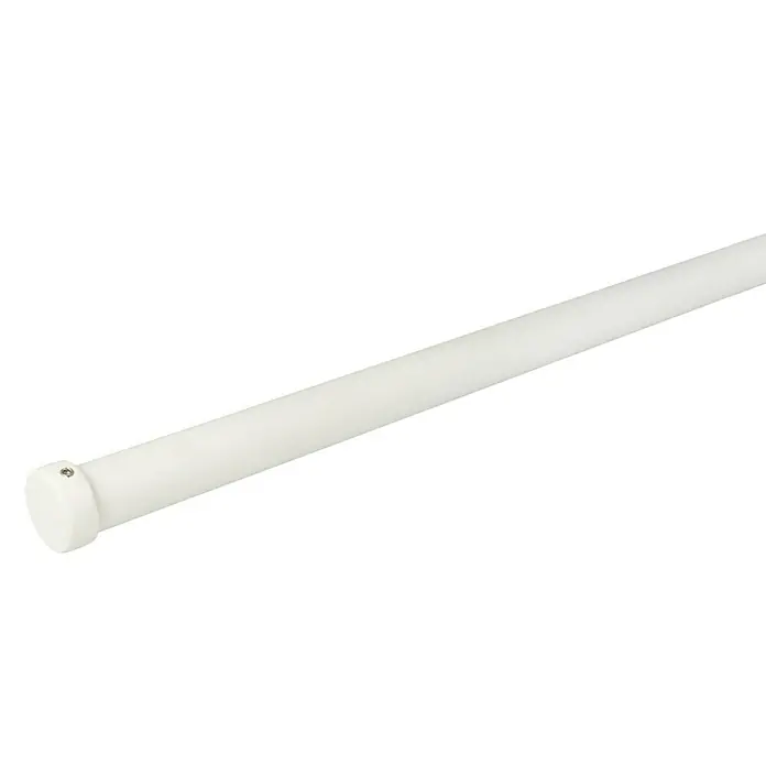 Expo Ambiente Endstück Cap-Noble - Elfenbein, Geeignet für: Gardinenstangen Ø 20 mm - Weißer Stab mit Endkappe. Perfekt für Bastelprojekte oder als minimalistisches Deko-Element. Vielseitig und schlicht.