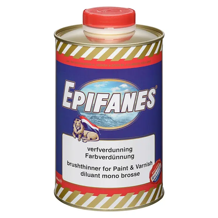 Epifanes Verdünnung - 1 l - Dose Epifanes Farbverdünnung für Farben und Lacke mit holländischer Flagge. Seit 1902 Qualität aus Holland.