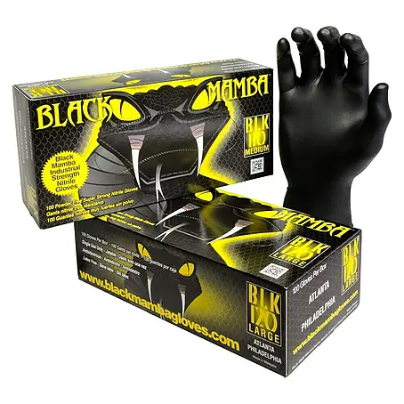 Guantes desechables Black Mamba