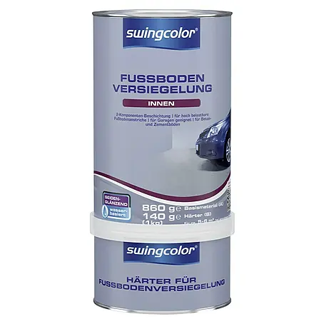 swingcolor Fußbodenversiegelung RAL 7001