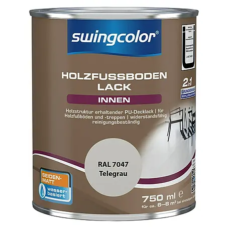 swingcolor 2in1 Fußbodenlack RAL 7047