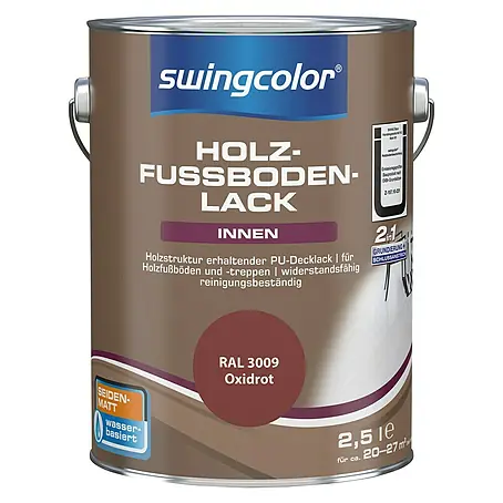 swingcolor 2in1 Fußbodenlack RAL 3009