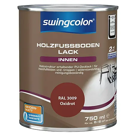 swingcolor 2in1 Fußbodenlack RAL 3009