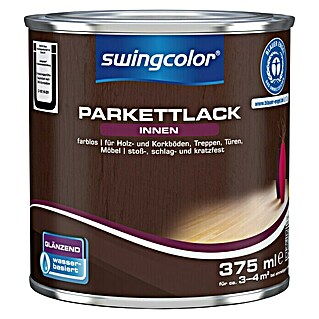 swingcolor Parkettlack (Farblos, Glänzend, 375 ml, Wasserbasiert)