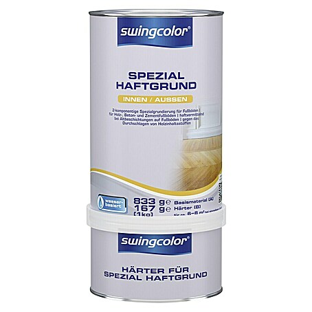swingcolor Spezialhaftgrund (Weiß, 1 kg, Wasserbasiert)