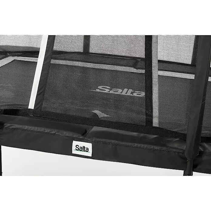 Salta Trampolin Premium Black Edition - 396 x 244 cm, Schwarz - Detailaufnahme