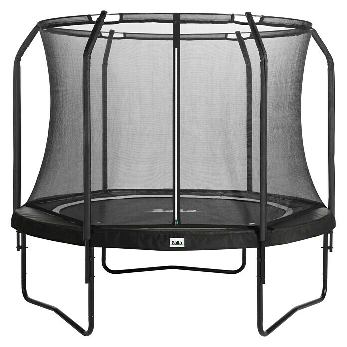 Salta Trampolin Premium Black EditionDurchmesser: 305 cm, Schwarz Front View