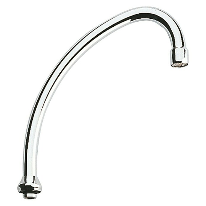 Grohe Rohrauslauf (Chrom, Messing, Ausladung: 185 mm) | BAUHAUS