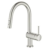 Grohe Spültischarmatur Minta Touch (Supersteel, Matt) | BAUHAUS